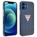 Guess Guess GUHCP12SPCUJULDB iPhone 12 mini 5,4" granatowy/dark blue hardcase Jeans Collection
