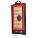 Guess Guess GUHCP6STGPI iPhone 6/6S pink hardcase Ethnic Chic Stripes 3D