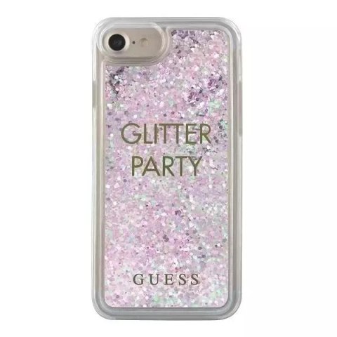 Guess Guess GUHCP7GLUQPU iPhone 6/7/8 /SE 2020 fioletowy/purple hard case Liquid Glitter Party Guess Guess GUHCP7GLUQPU iPhone 6/7/8 /SE 2020 fioletowy/purple hard case Liquid Glitter Party