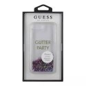 Guess Guess GUHCP7GLUQPU iPhone 6/7/8 /SE 2020 fioletowy/purple hard case Liquid Glitter Party