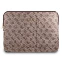 Guess Guess Sleeve GUCS134GB 13" brązowy /brown 4G UPTOWN