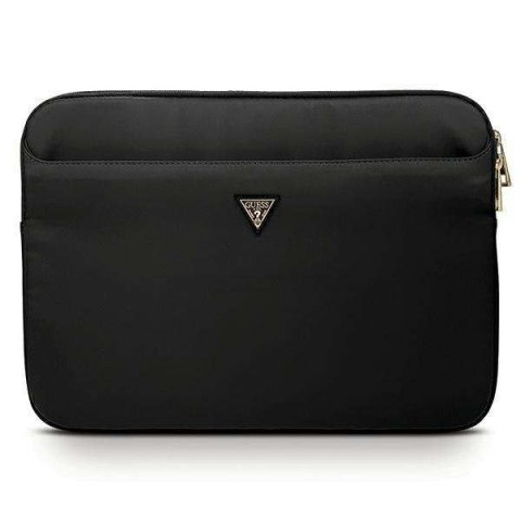 Guess Guess Sleeve GUCS13NTMLBK 13" czarny /black Nylon Triangle Logo Guess Guess Sleeve GUCS13NTMLBK 13" czarny /black Nylon Triangle Logo