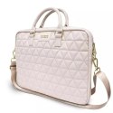 Guess Guess Torba GUCB15QLPK 16" różowa/pink Quilted