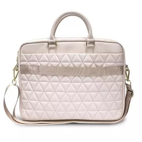 Guess Guess Torba GUCB15QLPK 16" różowa/pink Quilted Guess Guess Torba GUCB15QLPK 16" różowa/pink Quilted
