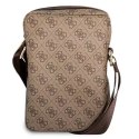 Guess Guess Torba GUTB10G4GFBR 10" brązowa /brown 4G Big Metal Logo
