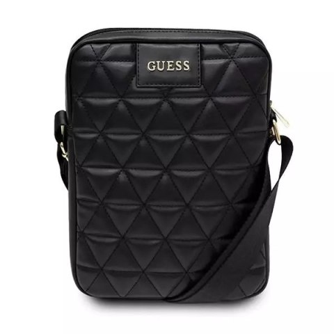 Guess Guess Torba GUTB10QLBK 10" czarna/black Quilted Tablet Bag Guess Guess Torba GUTB10QLBK 10" czarna/black Quilted Tablet Bag