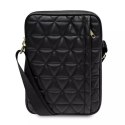 Guess Guess Torba GUTB10QLBK 10" czarna/black Quilted Tablet Bag