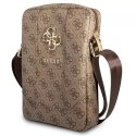 Guess Guess Torba GUTB8G4GFBR 8" brązowa /brown 4G Big Metal Logo
