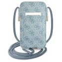 Guess Guess Torebka GUPHL4GDBL 6,7" niebieski/blue hardcase 4G Stripe
