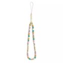 Guess Guess zawieszka GUSTFLWP Phone Strap różowy Heishi Beads