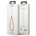 Guess Guess zawieszka GUSTPEAM Phone Strap wielokolorowy Heishi Beads