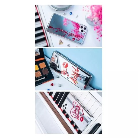 Kingxbar Kingxbar Angel lustrzane etui ozdobione oryginalnymi Kryształami Swarovskiego iPhone 11 Pro Max lusterko przezroczysty Kingxbar Kingxbar Angel lustrzane etui ozdobione oryginalnymi Kryształami Swarovskiego iPhone 11 Pro Max lusterko przezroczysty