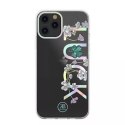 Kingxbar Kingxbar Lucky Series etui ozdobione oryginalnymi Kryształami Swarovskiego iPhone 12 mini przezroczysty (Luck)