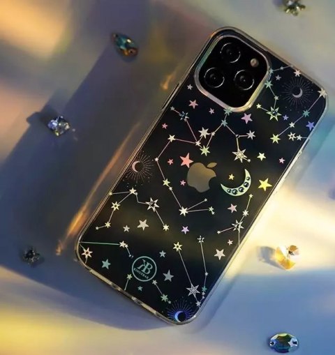 Kingxbar Kingxbar Lucky Series etui ozdobione oryginalnymi Kryształami Swarovskiego iPhone 12 mini przezroczysty (Luck) Kingxbar Kingxbar Lucky Series etui ozdobione oryginalnymi Kryształami Swarovskiego iPhone 12 mini przezroczysty (Luck)
