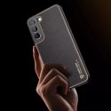 Dux Ducis Dux Ducis Yolo eleganckie etui pokrowiec ze skóry ekologicznej Samsung Galaxy S22+ (S22 Plus) pomarańczowy
