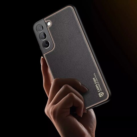 Dux Ducis Dux Ducis Yolo eleganckie etui pokrowiec ze skóry ekologicznej Samsung Galaxy S22+ (S22 Plus) pomarańczowy Dux Ducis Dux Ducis Yolo eleganckie etui pokrowiec ze skóry ekologicznej Samsung Galaxy S22+ (S22 Plus) pomarańczowy