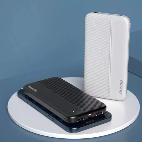 Dudao Dudao K4S powerbank 2x USB Typ A 10000mAh 5V/2A biały Dudao Dudao K4S powerbank 2x USB Typ A 10000mAh 5V/2A biały