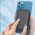 Dudao Dudao TGK1 powerbank z ładowarką bezprzewodową 15W 10000mAh czarny (TGK1-czarny)