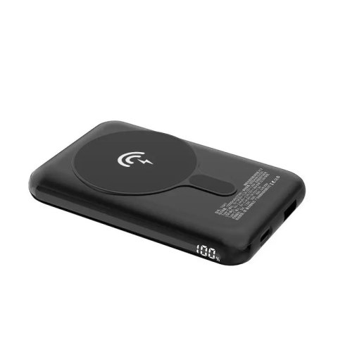 Dudao Dudao TGK1 powerbank z ładowarką bezprzewodową 15W 10000mAh czarny (TGK1-czarny) Dudao Dudao TGK1 powerbank z ładowarką bezprzewodową 15W 10000mAh czarny (TGK1-czarny)