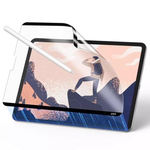 ESR Folia ochronna ESR Paper Feel Magnetyczna do Apple iPad Air 4 / 5 / Pro 11 Matte Clear ESR Folia ochronna ESR Paper Feel Magnetyczna do Apple iPad Air 4 / 5 / Pro 11 Matte Clear