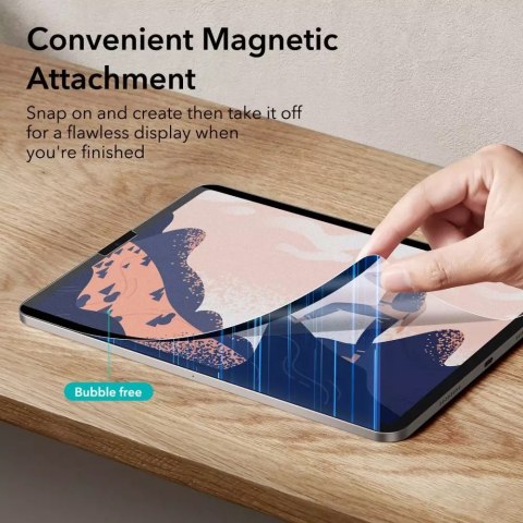 ESR Folia ochronna ESR Paper Feel Magnetyczna do Apple iPad Air 4 / 5 / Pro 11 Matte Clear ESR Folia ochronna ESR Paper Feel Magnetyczna do Apple iPad Air 4 / 5 / Pro 11 Matte Clear