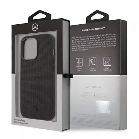 Mercedes Mercedes MEHCP13LMBLBK etui pokrowiec iPhone 13 Pro / 13 6,1" czarny Mercedes Mercedes MEHCP13LMBLBK etui pokrowiec iPhone 13 Pro / 13 6,1" czarny