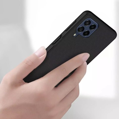 Nillkin Nillkin Textured Case wytrzymałe wzmocnione etui z żelową ramką i nylonem na tyle Samsung Galaxy M53 5G czarny Nillkin Nillkin Textured Case wytrzymałe wzmocnione etui z żelową ramką i nylonem na tyle Samsung Galaxy M53 5G czarny