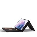 ProducentTymczasowy Magnet Card Case etui do Samsung Galaxy S22+ (S22 Plus) pokrowiec portfel na karty kartę podstawka czarny