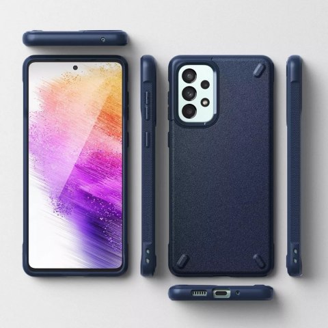 Ringke Ringke Onyx wytrzymałe etui pokrowiec Samsung Galaxy A73 granatowy Ringke Ringke Onyx wytrzymałe etui pokrowiec Samsung Galaxy A73 granatowy