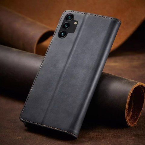 Samsung Magnet Fancy Case etui do Samsung Galaxy A13 5G pokrowiec portfel na karty kartę podstawka czarny Samsung Magnet Fancy Case etui do Samsung Galaxy A13 5G pokrowiec portfel na karty kartę podstawka czarny