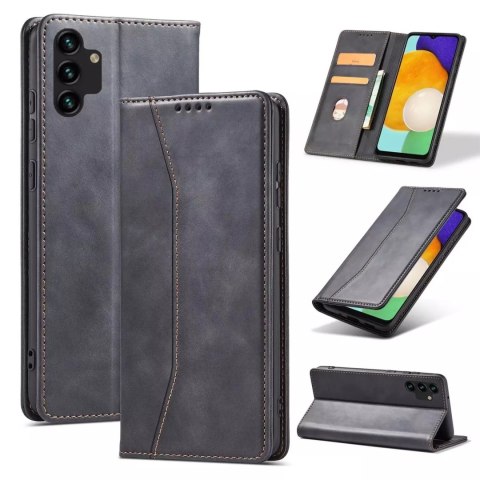 Samsung Magnet Fancy Case etui do Samsung Galaxy A13 5G pokrowiec portfel na karty kartę podstawka czarny Samsung Magnet Fancy Case etui do Samsung Galaxy A13 5G pokrowiec portfel na karty kartę podstawka czarny