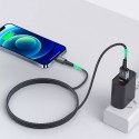 Acefast Acefast kabel MFI USB - Lightning 1,2m, 2,4A czarny (C1-02 black)