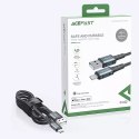 Acefast Acefast kabel MFI USB - Lightning 1,2m, 2,4A czarny (C1-02 black)