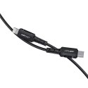 Acefast Acefast kabel MFI USB Typ C - Lightning 1,8m, 30W, 3A czarny (C4-01 C Black)