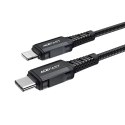 Acefast Acefast kabel MFI USB Typ C - Lightning 1,8m, 30W, 3A czarny (C4-01 C Black)