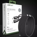 Acefast Acefast kabel MFI USB Typ C - Lightning 1,8m, 30W, 3A czarny (C4-01 C Black)