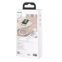 Baseus Baseus Cafule Metal Data kabel USB - Lightning 2,4 A 2 m biały (CALJK-B02)