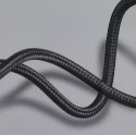 Baseus Baseus Cafule Metal Data kabel USB - Lightning 2,4 A 2 m biały (CALJK-B02)