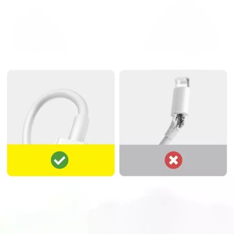Baseus Baseus Superior kabel USB - Lightning 2,4 A 1 m czarny (CALYS-A01) Baseus Baseus Superior kabel USB - Lightning 2,4 A 1 m czarny (CALYS-A01)