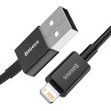 Baseus Baseus Superior kabel USB - Lightning 2,4 A 2 m czarny (CALYS-C01)