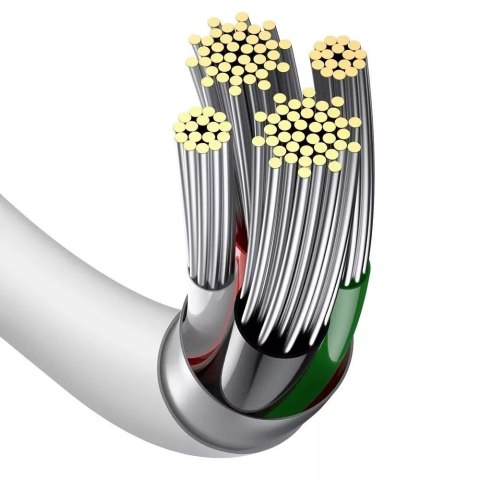 Baseus Baseus Superior kabel USB - Lightning 2,4A 1,5 m Biały (CALYS-B02) Baseus Baseus Superior kabel USB - Lightning 2,4A 1,5 m Biały (CALYS-B02)