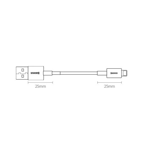 Baseus Baseus Superior kabel USB - Lightning 2,4A 1,5 m Biały (CALYS-B02) Baseus Baseus Superior kabel USB - Lightning 2,4A 1,5 m Biały (CALYS-B02)