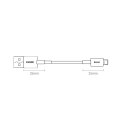Baseus Baseus Superior kabel USB - Lightning 2,4A 1 m Biały (CALYS-A02)