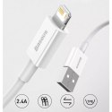 Baseus Baseus Superior kabel USB - Lightning 2,4A 2 m Niebieski (CALYS-C03)