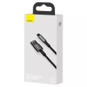 Baseus Baseus Tungsten kabel USB - Lightning 2,4 A 2 m czarny (CALWJ-A01)