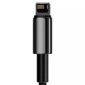 Baseus Baseus Tungsten kabel USB - Lightning 2,4 A 2 m czarny (CALWJ-A01)