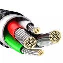 Baseus Baseus Tungsten kabel USB - Lightning 2,4 A 2 m czarny (CALWJ-A01)
