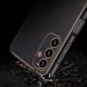 Dux Ducis Dux Ducis Yolo eleganckie etui pokrowiec ze skóry ekologicznej Samsung Galaxy A13 5G czarny