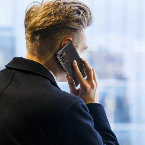 Dux Ducis Dux Ducis Yolo eleganckie etui pokrowiec ze skóry ekologicznej Samsung Galaxy A13 5G czarny Dux Ducis Dux Ducis Yolo eleganckie etui pokrowiec ze skóry ekologicznej Samsung Galaxy A13 5G czarny