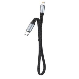 Dudao Dudao L10P kabel USB Typ C - Lightning PD20W czarny (L10P)